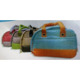 Pet Access 撞色間棉質寵物袋 19" 大碼